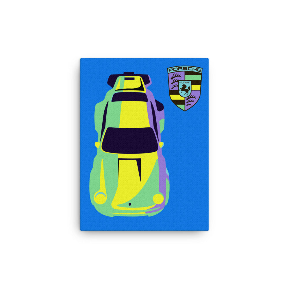 Porsche Retro Canvas
