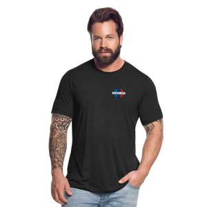 Unisex Jersey T-Shirt by Bella + Canvas - heather black